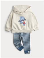 Cotton Rich Paddington Top & Bottom Outfit (0-3Yrs)