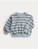 Pure Cotton Heavyweight Striped Top (2-8Yrs)