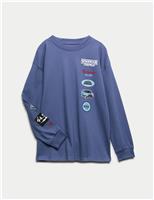 Pure Cotton Stranger Things Graphic Top (6-16 Years)