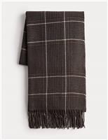 Woven Checked Scarf