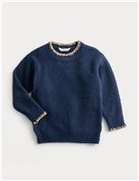Crew Neck Knitted Jumper (2-10 Yrs)