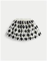 M&S Sequin Harlequin Mesh Tutu (2-10 Yrs) Multi