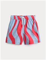 Wave Striped Swim Shorts (2-7 Yrs)