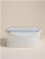 M&S Set of 8 Square Clip Top Nesting Storage Boxes Black