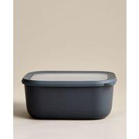 M&S Large Plastic Storage Container Dark Blue