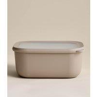 M&S Large Plastic Storage Container Taupe