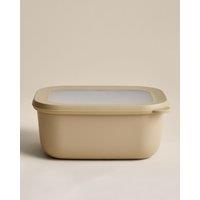 M&S Medium Plastic Storage Container Taupe