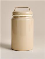 Medium Enamel Storage Jar