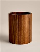 Wooden Utensil Pot