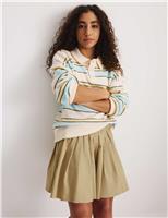 Cotton Rich Pleated Skirt (6-16 Yrs)