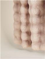 Bubble Faux Fur Throw