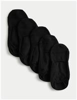 5 Pack Cool & Fresh Cotton Rich No Show Trainer Liners