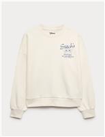 Cotton Rich Lilo & Stitch Sweatshirt (2-16 Yrs)