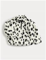 Dalmation Print Borg Fleece Jacket (2-10 Yrs)