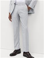 Prince of Wales Check Stretch Suit Trousers