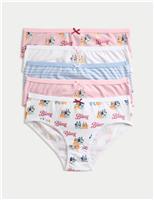 5 Pack Cotton Rich Bluey Knickers (2-8 Yrs)