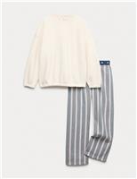 Borg Striped Pyjamas (6-16 Yrs)