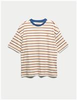Pure Cotton McLaren Striped T-Shirt (6-16 Yrs)