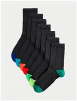 7 Pack Socks (8-12 Small - 7-10 Large)