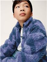 Borg Patterned Jacket (6-16 Yrs)