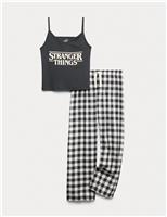 Cotton Rich Stranger Things Cami Pyjamas (6-16 Yrs)