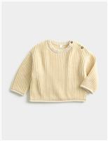 Pure Cotton Knitted Jumper (0-3 Yrs)