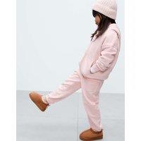 M&S Cotton Rich Joggers (2-8 Yrs) Light Pink