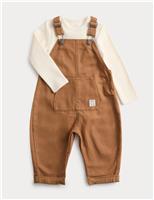 Cotton Rich Dungaree Outfit (0 Mths-3 Yrs)