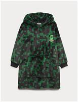 Minecraft Fleece Shimmer Oversized Hoodie (7-16 Yrs)