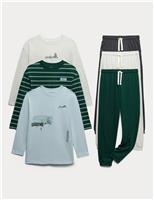 Kids 3pk Adventure Graphic Pyjama Sets (6-16 Yrs)