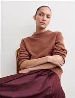 Pure Cashmere Crew Neck Relaxed Jumper
