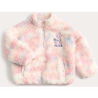 M&S Disney Frozen Borg Fleece (2-8 Yrs) Lilac Mix