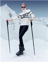 Seamless Ski Baselayer Legging with Merino Wool