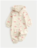 Cotton Rich Hooded All in One (0-3 Yrs)