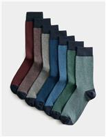 7 Pack Cool & Fresh Cotton Rich Socks