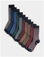 10pk Pique Cotton Rich Socks