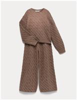 Cable Knit Jumper (6-16 Yrs)