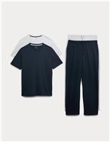 2pk Pure Cotton Pyjama Sets