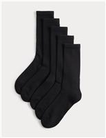 5 Pack Cool & Fresh Cotton Rich Sports Socks