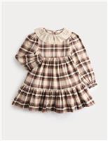 Pure Cotton Checked Woven Dress (1-8 Yrs)