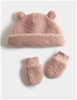 Baby Borg Bear Hat and Mittens Set (0-36 Mths)