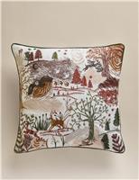 Pure Cotton Woodland Cushion