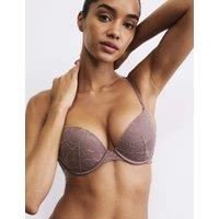 Rosie LaceWear Wired Push Up Bra (A-E) Tawny