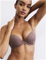 LaceWear Wired Push Up Bra (A-E)