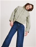 Pure Cotton Hooded Parka (6-16 Yrs)