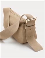 Suede Boxy Sling Bag