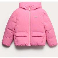 M&S Hooded Padded Puffer Jacket (6-16 Yrs) Pink