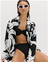 M&S Sculpt High Waisted Bikini Bottoms Black