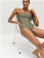M&S Cami Scoop Neck Swimsuit Raspberry