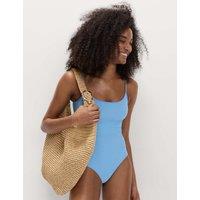 M&S Cami Scoop Neck Swimsuit Hyacinth